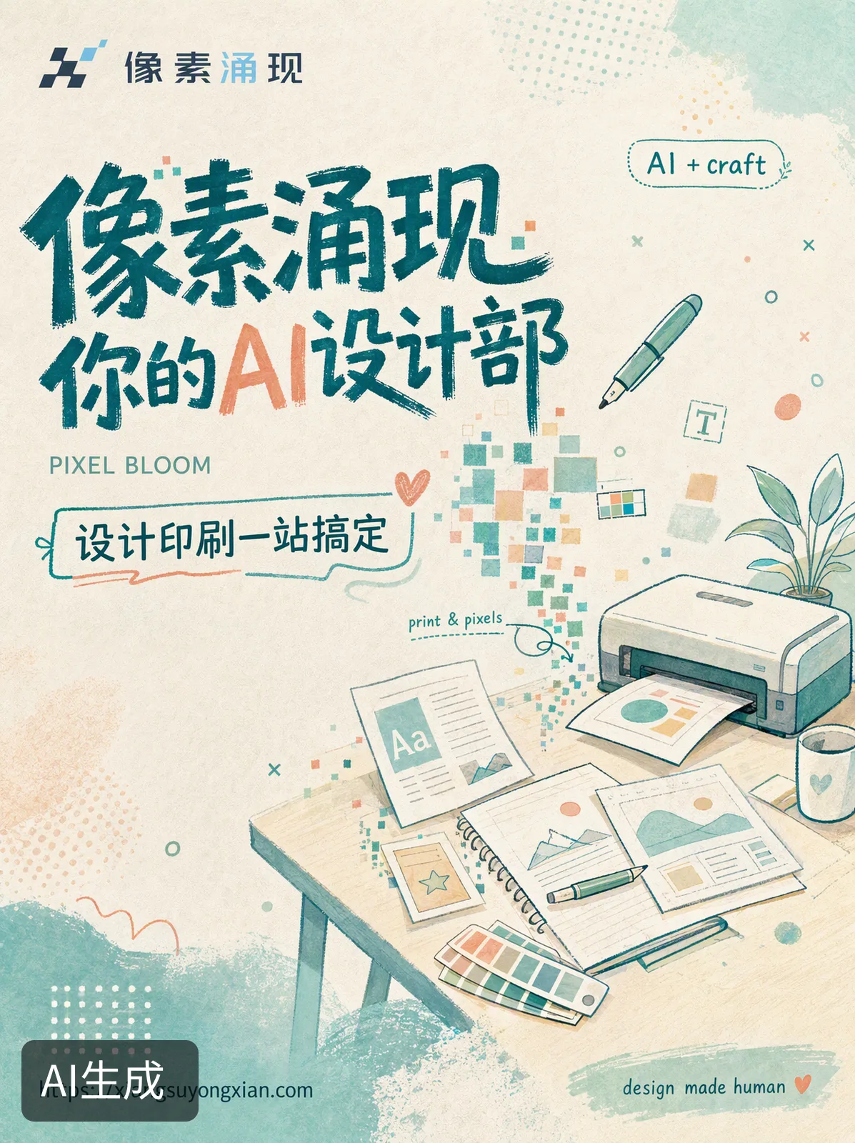 像素涌现,你的AI设计部